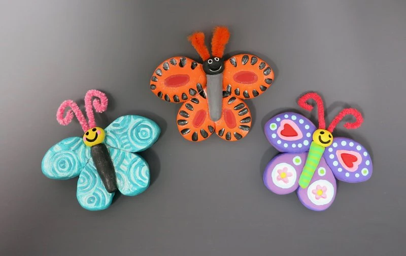 Beautiful Butterfly Magnets